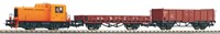 Piko 59101 H0 - PSC wlan S-Set DR TGK2 mit 2 Güterwg. A-Gleis & B IV-2