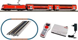 Piko 59102 H0 - PSC wlan Startset DB AG BR 146 met 2 Dosto A-Rails & B VI