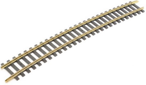 Fleischmann 6036 H0 - Modell-Gleis Gebogen Rail 15 graden R738mm