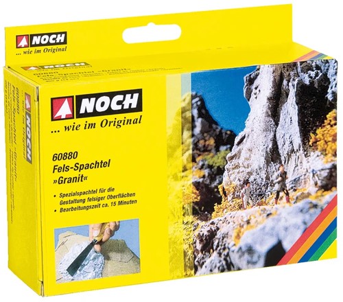 Noch 60880  - Rots modelleer gips Graniet (grijs)-2