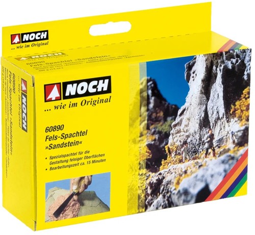 Noch 60890  - Rots modelleer gips Zandsteen (bruin)-2
