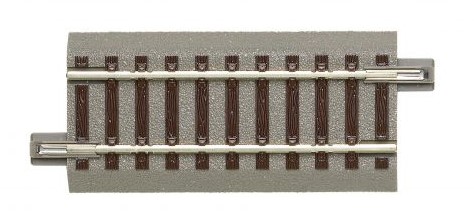 Roco 61112 H0 - Rechte Rails G76 (1stuks)
