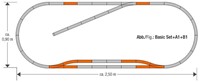Roco 61151 H0 - geoLine Gleisset B1