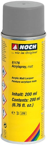 Noch 61176  - Acryl verf /  spray, mat grijs-2