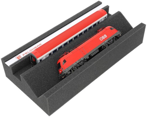 Feldherr JEMFMF070 H0 - Premium Locomotief Werkbank met Magneetstrip en Extra Onderhoud ruimte