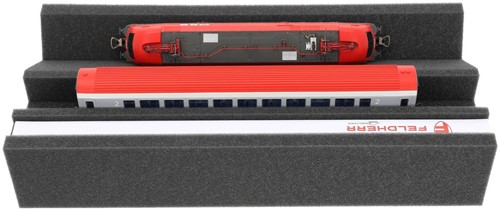 Feldherr JEMFMF070 H0 - Premium Locomotief Werkbank met Magneetstrip en Extra Onderhoud ruimte-3