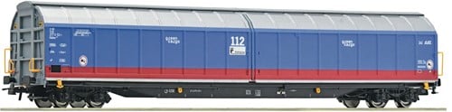 Roco 6600001 H0 - Sliding-wall wagon, Green Cargo