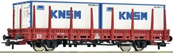 Roco 6600152 H0 - Rongenwagen Kbs NS + CT KNSM containers