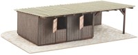 Noch 66717 H0 - Paardenbak + boxen met paard en begeleider, Micro Motion-3