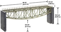 Noch 67027 H0 - Spoorbrug, staal-3