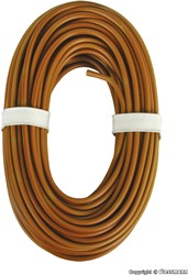 Viessmann 06896  - Hochstromkabel 0,75 mm², braun, 10 m