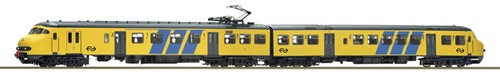 Roco 63139 H0 - Elektrisch Treinstel Plan V geel Sound-2