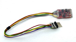 Train-O-Matic 02010117  - Functie Decoder MICRO II 6W6P 6 Pins Nem651 met kabel 6 draden (50)