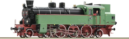 Roco 70084 H0 - Dampflok 77.28 grün Sound DC