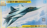 Zvezda 7275 - Russian Fifth-Generation Fighter SU-50 (T-50) 1:72
