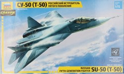 Zvezda 7275 - Russian Fifth-Generation Fighter SU-50 (T-50) 1:72