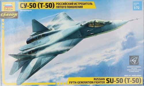 Zvezda 7275 - Russian Fifth-Generation Fighter SU-50 (T-50) 1:72