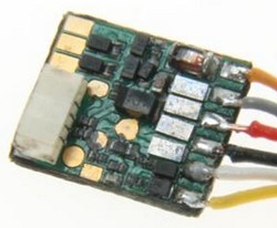 Uhlenbrock 73406 N TT H0e - Lokdecoder ID2 minidecoder met aansluitdraden