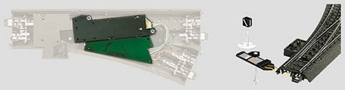 Märklin 74445 H0 - C-Rails Digitale Wisselaandrijving Set