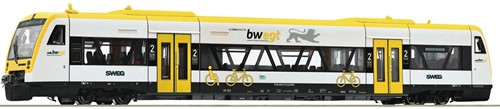 Roco 7710006 H0 - Diesel Railwagen class 650, SWEG DC Sound