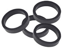 Liliput L939380 H0 - Traction Tyre Dia.=9.8 4pcs/Bag