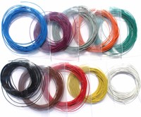 Lais DCC 860096 - Decoder Wire 0.51mm 5mtr Geel