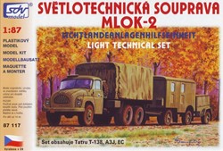 SDV Model 87 117 H0 - MLOK-2 Mobiele vliegveldverlichting