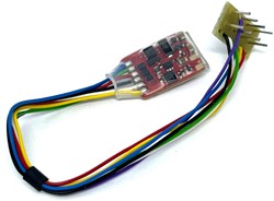 Train-O-Matic 02010119  - Functie Decoder MICRO II 7W8P 8 Pins Nem652 7 draden (50)