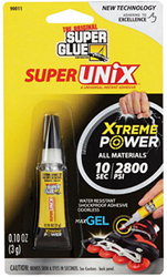 Zap A Gap 90011  - ZAP SUPER UNIX ADHESIVE 3 GR.