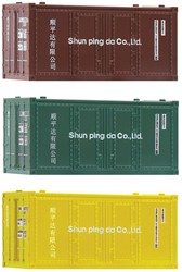 Fleischmann 910220 N - Set: 3x 20ft Container