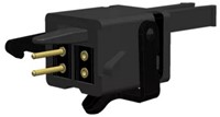 Brawa 93716 H0 - H0 elektrische Kupplung 4-polig [2 Paar]