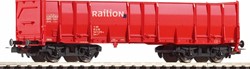 Piko 98559A1 H0 - Hogeboordwagen Eaos Railion VI, verkeersrood, #1