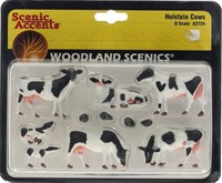Woodland Scenics A2724 0 - Holstein Koeien
