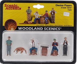 Woodland Scenics A2727 0 - Schaakspelers