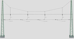 Marklin 74132 H0 - Quertragwerk für 4 Gleise
