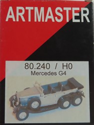 ArtMaster 80.240 H0 - Mercedes Benz G4 2stuks