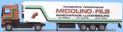 AWM 60009 H0 - Renaelt AE Vrachtwagen met Trailer Micolino Fils