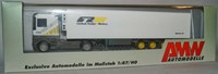AWM H0 - Renault Vrachtwagen met Aanhanger Central Trailer Rentco