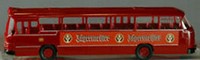Brekina 218698 H0 - Magirus Saturn Bus DB Jägermeister