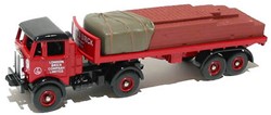 Lledo Trackside DG149000 00 - AEC Mammoth With Flatbed Trailer