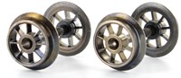 Märklin/Trix E700630 - Radsatz 2 Stück Spaakwielen DC Gelijkstroom 10,3 x 24.5 mm