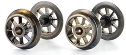 Märklin/Trix E700630 - Radsatz 2 Stück Spaakwielen DC Gelijkstroom 10,3 x 24.5 mm