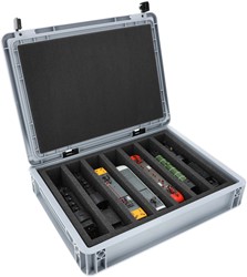 Feldherr EB107Set H0 -  Eurobox / containerkoffer met Treinbed - 7 compartimenten voor H0-spoor