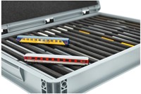 Feldherr EB130Set N - Eurobox / containerkoffer - 18 vakken voor spoor N - verticaal-2