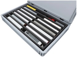 Feldherr EB21Set H0 - Eurobox / containerkoffer - 7 vakken voor H0-spoor - verticaal