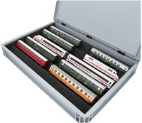 Feldherr EB64Set H0 - Eurobox / containerkoffer met Treinbed - 5 compartimenten voor H0-spoor