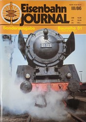 Eisenbahnjournal III/86 Sonderausgabe Baureihe 03 - Manfred Weisbrod - ISBN 0720051X