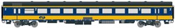 Exact-Train EX11101 H0 - NS ICRm Garnituur 4 Passagiersrijtuig B ( Nieuwe Kleuren Geel/Blauw)