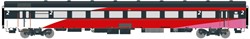 Exact-Train EX11140 H0 - NS ICRm Fyra 1 (Amsterdam - Brussel) voor het Hsl traject ingezet Eindwagen B (Wit/Rood/Roze)