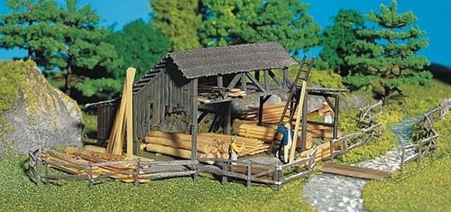Faller 130288 H0 - Houtopslagplaats